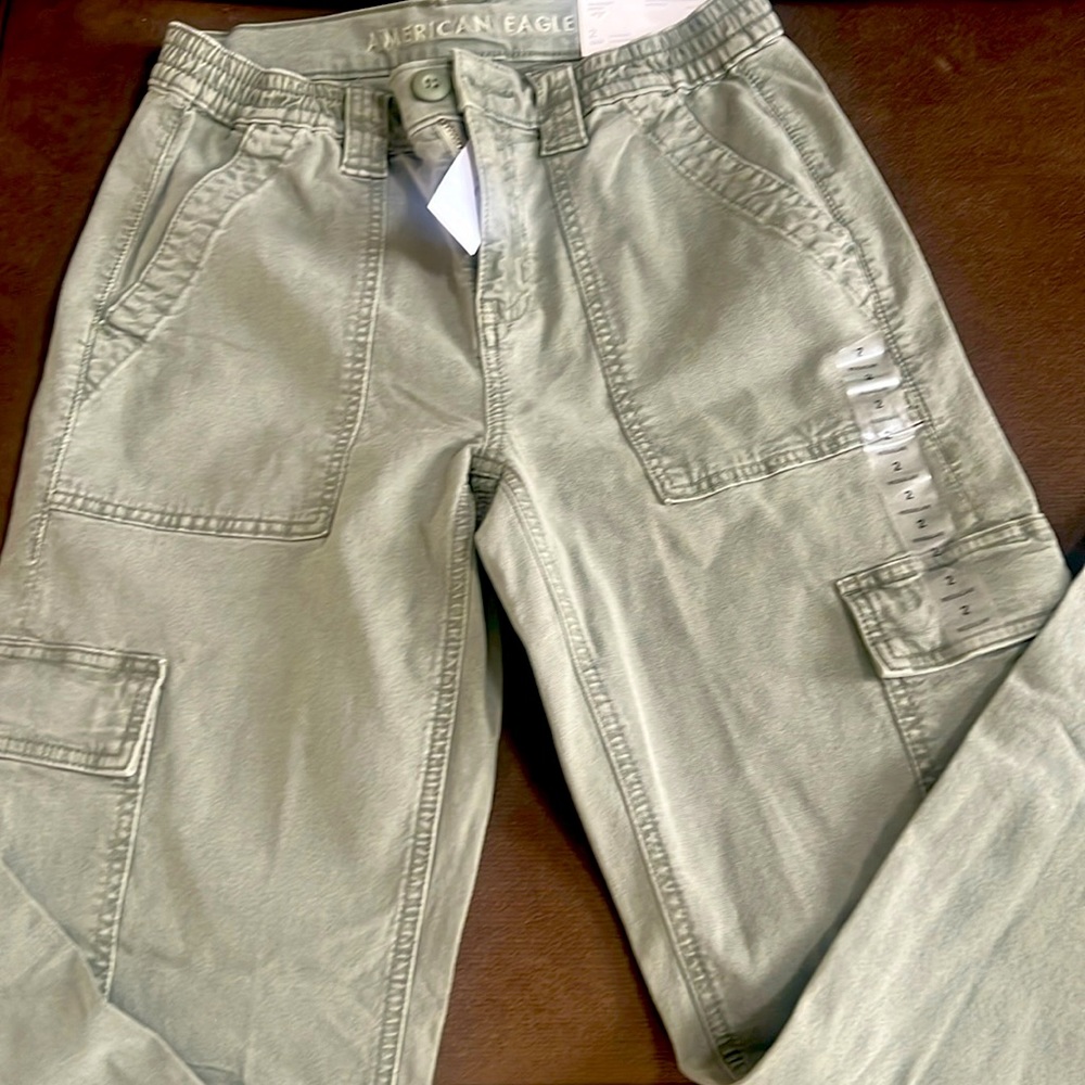 American Eagle 90s straight stretch pants